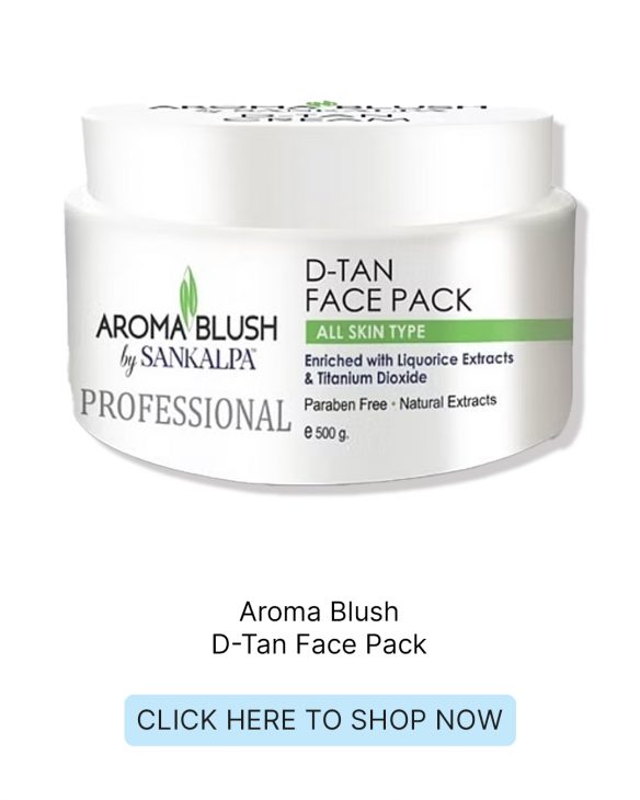 Aroma Blush D-Tan Face Pack