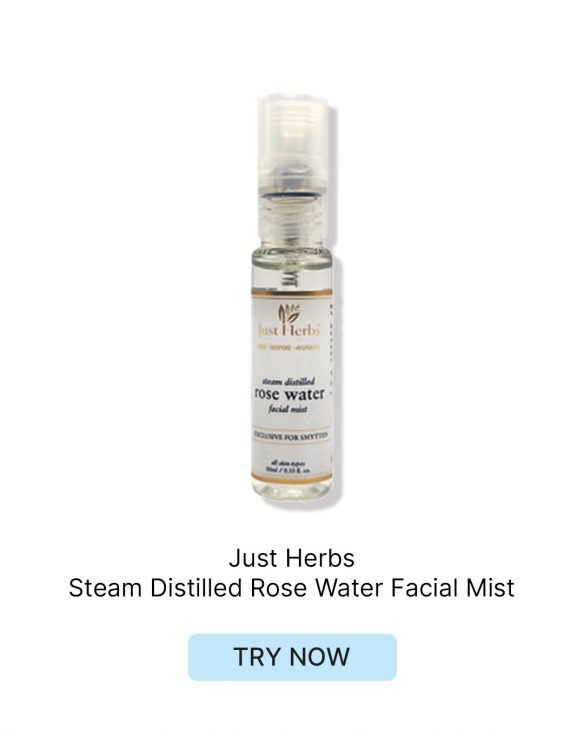 Just Herbs Steam Distilled Rose Water Facial Mist