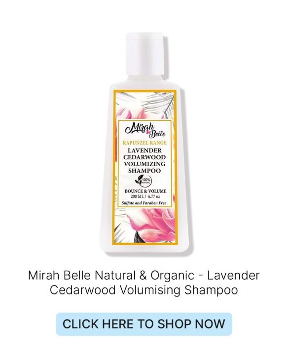 Mirah Belle Natural & Organic - Lavender Cedarwood Volumising Shampoo