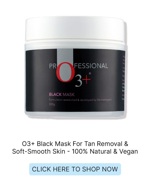 O3+ Black Mask For Tan Removal & Soft-Smooth Skin