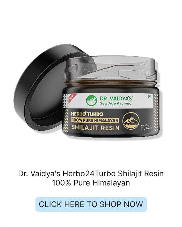 Dr. Vaidya's Herbo24Turbo Shilajit Resin 