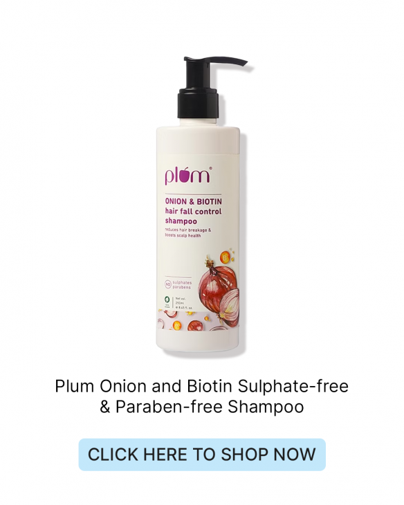 Plum Onion and Biotin Sulphate-free & Paraben-free Shampoo