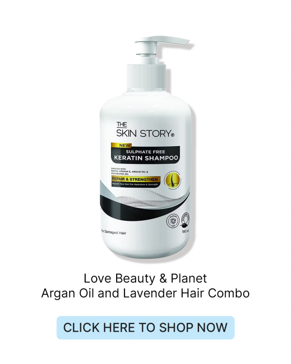 The Skin Story Sulphate Free Keratin Shampoo Enriched With Biotin & Vitamin E 