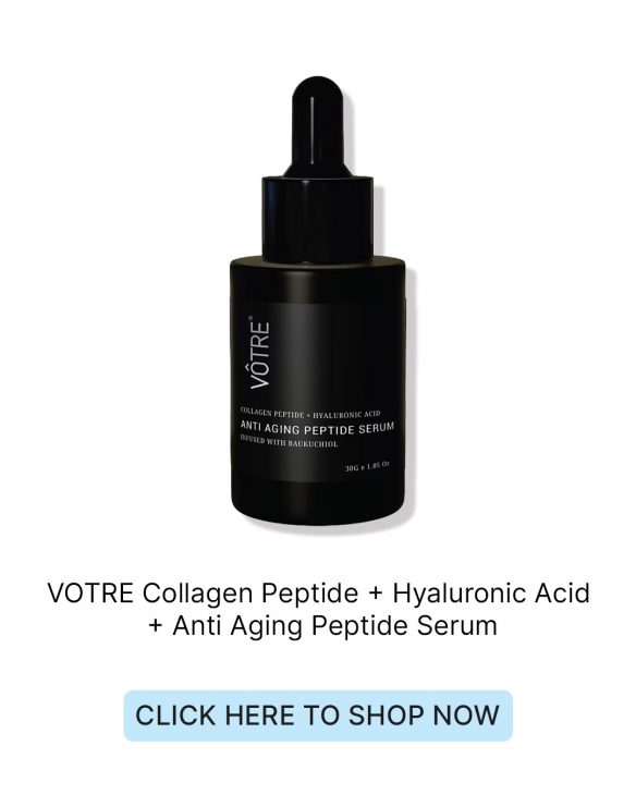 VOTRE Collagen Peptide + Hyaluronic Acid + Anti Aging Peptide Serum